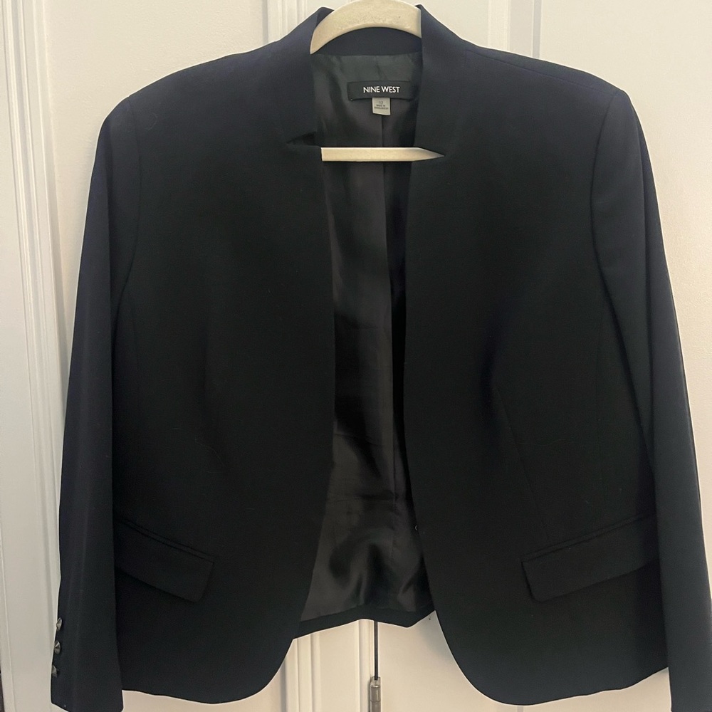 Nine West Black Blazer